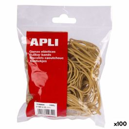 Gomas elásticas Apli Marrón 100 x 2 mm (100 Unidades) Precio: 109.69000053. SKU: B12JQ9S3MB