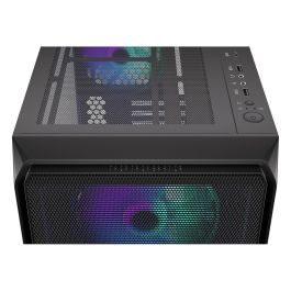 Endorfy ARX 700 ARGB TG Black Torre PC ATX ITX Micro ATX Negro Iluminación Multi