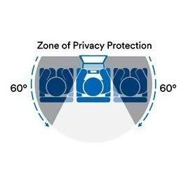 3M Filtro de Privacidad para Pantallas 14.1" 16:10 304x190 mm, Nanolouver, 85% Transmisión Brillo, Alta Claridad y Privacidad