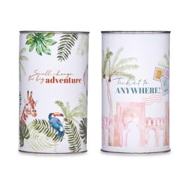 Hucha Metal 1,5K Exotic Travel Surtidos Pincello 10X17CM (12 Unidades) Hucha Metal 1,5K Exotic Travel Surtidos Pincello 10X17CM (12 Unidades)