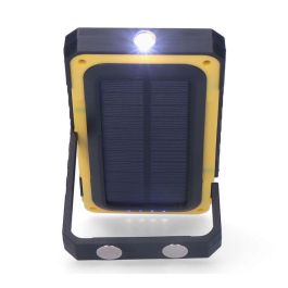 Edm Linterna Solar Force LED COB Recargable USB Panel Solar Imán Gancho 10W 750lm