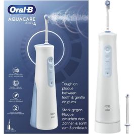 Oral-B BRA4210201436409 AquaCare 4 Hilo Dental con Tecnología Oxyjet, 2 Tipos de Chorros y 2 Intensidades Ajustables