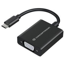 Conceptronic Adaptador USB Tipo C a VGA Macho, Soporta 1080p 60Hz, Carcasa Aluminio, Negro Precio: 15.49999957. SKU: S7800206