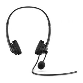 HP 428H5AA - Auriculares Estéreo G2 USB-A con Micrófono, Cancelación Ruido, Control Cable, Negros para PC, Mac y Chromebook.