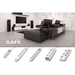 Regleta Enchufes 5 Tomas con Interruptor Salicru SPS SAFE Master 250 V Regleta Enchufes 5 Tomas con Interruptor Salicru SPS SAFE Master 250 V