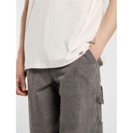 Camiseta de Manga Corta Hombre Dickies Burns Ss Blanco XL