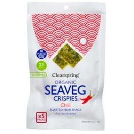 CLEARSPRING Alga Nori Tostada Con Chili Multipack Snack 5 Uds x 4g Precio: 8.69. SKU: B1AFFGQYP7