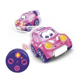 Tooko Coche Teledirigido Follow-me Rosa, Multidireccional, para Niños de 2+ Años con Luces y Sonidos