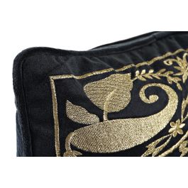 Cojin Arabe DKD Home Decor Negro 10 x 30 x 50 cm Cojin Arabe DKD Home Decor Negro 10 x 30 x 50 cm