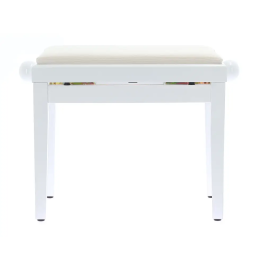 Quiklok Banqueta para Piano de Terciopelo Blanco Brillante Precio: 96.2918. SKU: B1CMRD9DLC