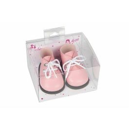 Set botas rosa para muñecos de 40 cm