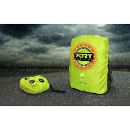 Port Designs POR1685165592336 Funda Lluvia Universal con LED Recargable para Mochilas hasta 25L / Portátiles 14-15.6 pulgadas