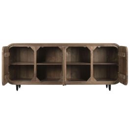 Aparador Home ESPRIT Natural madera de teca 200 X 45 X 80 cm