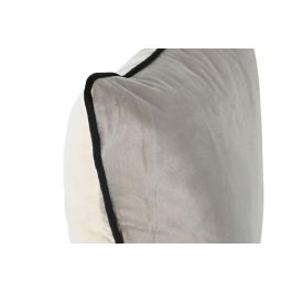 DKD Home Decor Velvet23 Cojín Beige Terciopelo 45 x 15 x 45 cm
