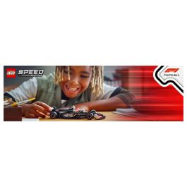 LEGO Speed Champions MoneyGram Haas F1 Team VF-24 Coche de Carreras, Juego de Construcción, 242 Piezas, 10+ Años