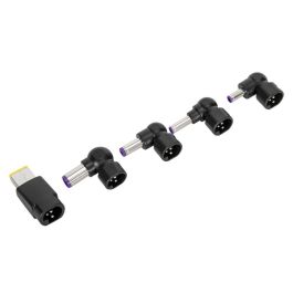 Targus Adaptador de Corriente Legacy Set USB-C Hembra Derecho a Conector Universal Macho Angular 18-23V 5A, Negro Targus Adaptador de Corriente Legacy Set USB-C Hembra Derecho a Conector Universal Macho Angular 18-23V 5A, Negro