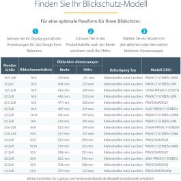 StarTech Filtro de Privacidad para Pantalla de Monitor de 23.8 Pulgadas 16:9