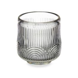 Portavela Circulo Raya Peq Gris Giftdecor 7CM (12 Unidades) Portavela Circulo Raya Peq Gris Giftdecor 7CM (12 Unidades)