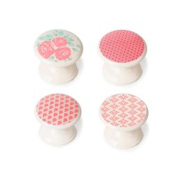 Blister con 4 pomos redondos para mueble fabricado en zamak estilo decorativo mod. m4 ø33mm rei Precio: 13.50000025. SKU: S7912538