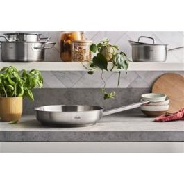 Fissler 084-378-28-100/0 Original-Profi Collection Sartén sin Tapa 28cm Apta para Inducción Acero Inoxidable 18/10