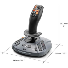 Thrustmaster SimTask FarmStick X Joystick para PC y Xbox Series S/X Alámbrico USB Negro