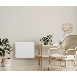 Warm Tech WAR5411074248468 Radiador Eléctrico de Inercia Cerámico 1000W Blanco