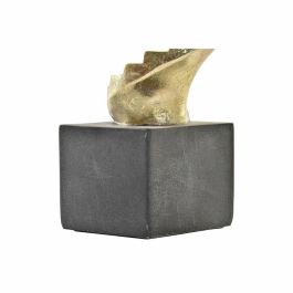 Figura Moderno DKD Home Decor Dorado Gris Oscuro 14 x 41.5 x 14 cm