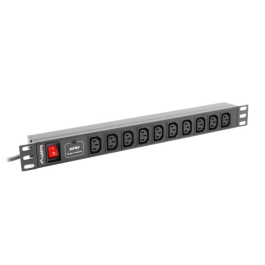 Lanberg PDU-10I-0200-IEC-BK unidad de distribución de energía (PDU) 10 salidas AC 1U Negro Precio: 28.78999948. SKU: S5604368