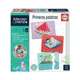 Educa Juego Aprender es Divertido Primeras Palabras para Niños de 5 a 7 Años en Español e Inglés