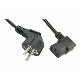 LINDY 30302 Cable de Alimentación Schuko a C13, Conector 2 Angular 90°, 3m, Negro Precio: 14.49999991. SKU: B1HQWD5ECB