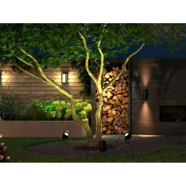 Philips Hue White & Color Ambiance Lily XL Foco LED Inteligente para Exterior, Negro, 1 Luz, Ampliación Jardín