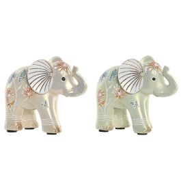 DKD Home Decor Figura Colonial Elefante Resina Verde Beige 4.5 x 7 x 9 cm (4 Unidades) Precio: 21.88999989. SKU: B1DRQHLMHM