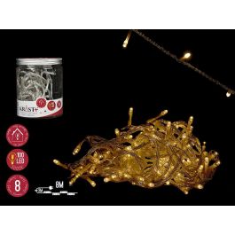 Tira Led Interior Calida 8M 100 Bombillas 8 Func Krist+ 10X11CM (6 Unidades) Precio: 66.59000018. SKU: B1F4JDRH9S
