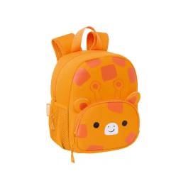 Mochila Infantil Safta Jirafa Marrón Naranja 20 x 25 x 9 cm