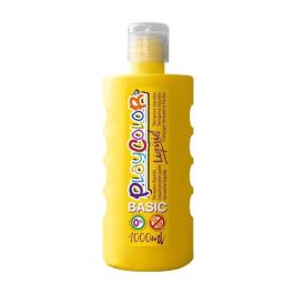 Tempera Playcolor Liqüid Liquida 1000 Ml (Botella) Amarillo 6 unidades Precio: 44.5000006. SKU: B1DCAZ7YDZ
