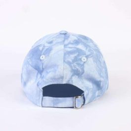 Cerdá Gorra de Visera Curva Stitch con Licencia Oficial Disney, Color Azul, Talla 57 cm para Adultos, Fabricada en 100% Algodón
