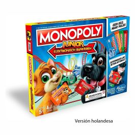 Monopoly E1842 Junior Electrónico con Tarjeta Bancaria, Idioma Holandés, para Niños +5 años Precio: 24.50000014. SKU: B17DJDHWYW