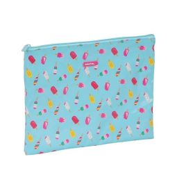 Safta Bolso de Verano Ice Cream Infantil | Edad 3 Años | Color Turquesa | Material Algodón