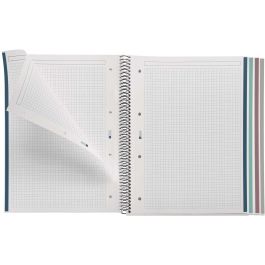 Miquelrius Cuaderno 100% Reciclado NB-4 A4 120 Hojas Cuadrícula 5mm, 6038