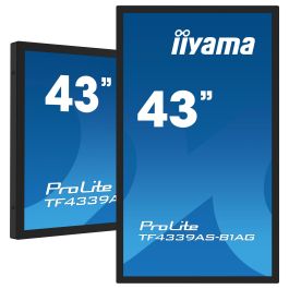 IIYAMA TF4339AS-B1AG 108cm (43") 4K Ultra HD LED IPS Pantalla Táctil 3840x2160 Precio: 1752.88999941. SKU: B1JC4NL73A
