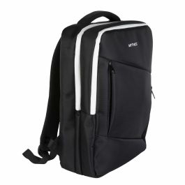 Konix Mochila de transporte Mythics Titan para Consola PS5 y accesorios, Volumen 16 L, Blanco y negro