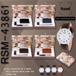SAMI Conjunto Hombre de Regalo - Reloj, Billetero y Boligrafo Precio: 24.9865. SKU: B1ALAAPVJ2