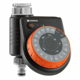 Gardena Programador de Riego para Grifos 20/27 y 26/34 con 17 Ciclos Preestablecidos, Retardo de Inicio, Modo Manual y Módulo Extraíble