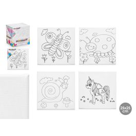 Lienzo Manualidad 25X25Cm Animales Surtidos Pincello (24 Unidades) Precio: 39.79000058. SKU: B1AH42LS34
