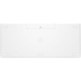 HP 350 WHT Teclado Inalámbrico Compacto Cómodo Multi-Dispositivo con Conectividad Múltiple para PC, Portátil, Tablet y Móvil