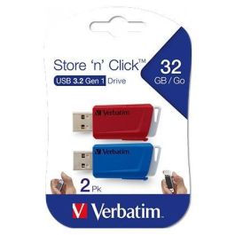 Verbatim Pendrive Store´N´Click 32 grb Usb 3.2 C-Ranura Para Colgar Colores Surtidos -Multipack 2U- Precio: 12.89000053. SKU: B126S8JQSQ