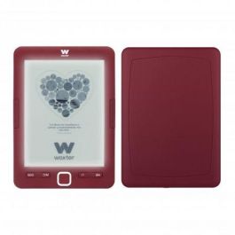 LECTOR DE LIBROS ELECTRÓNICO EBOOK WOXTER SCRIBA 195 PAPERLIGHT RED - 6"/15.24CM RETROILUMINADA - TINTA ELECTRÓNICA - RES 1024*758 - 4GB - BATERÍA
