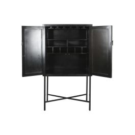 DKD Home Decor Bone 23 Mueble Bar Bicolor Negro 80 x 40 x 153 cm