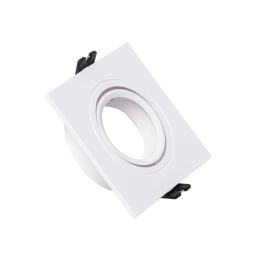 Aro Foco Downlight Rectangular Blanco Policarbonato 1xGU10 Precio: 2.50000036. SKU: B1BDP5KGP7