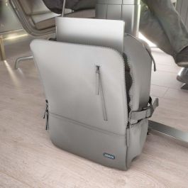 AISENS - MOCHILA DEPORTIVA REPELENTE AL AGUA PARA PORTATIL 15,6, GRIS